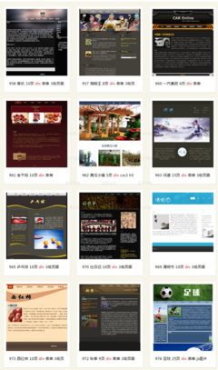 DW静态学生网页制作 从HTML源码到PS设计的完整模板指南